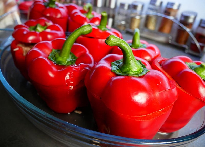 Stuffed Mini Bell Peppers
